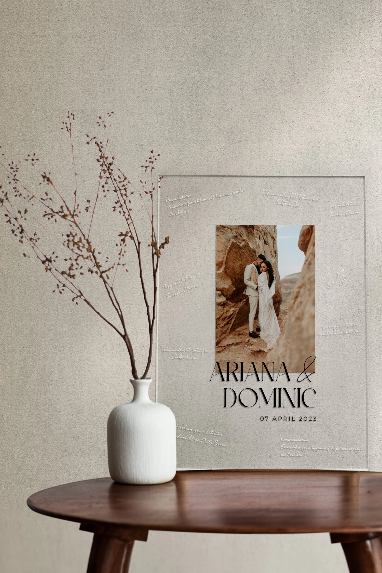 Acrylic Photo sign
