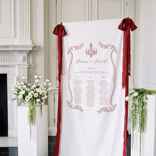 Victorian Style - Seating Chart 1
