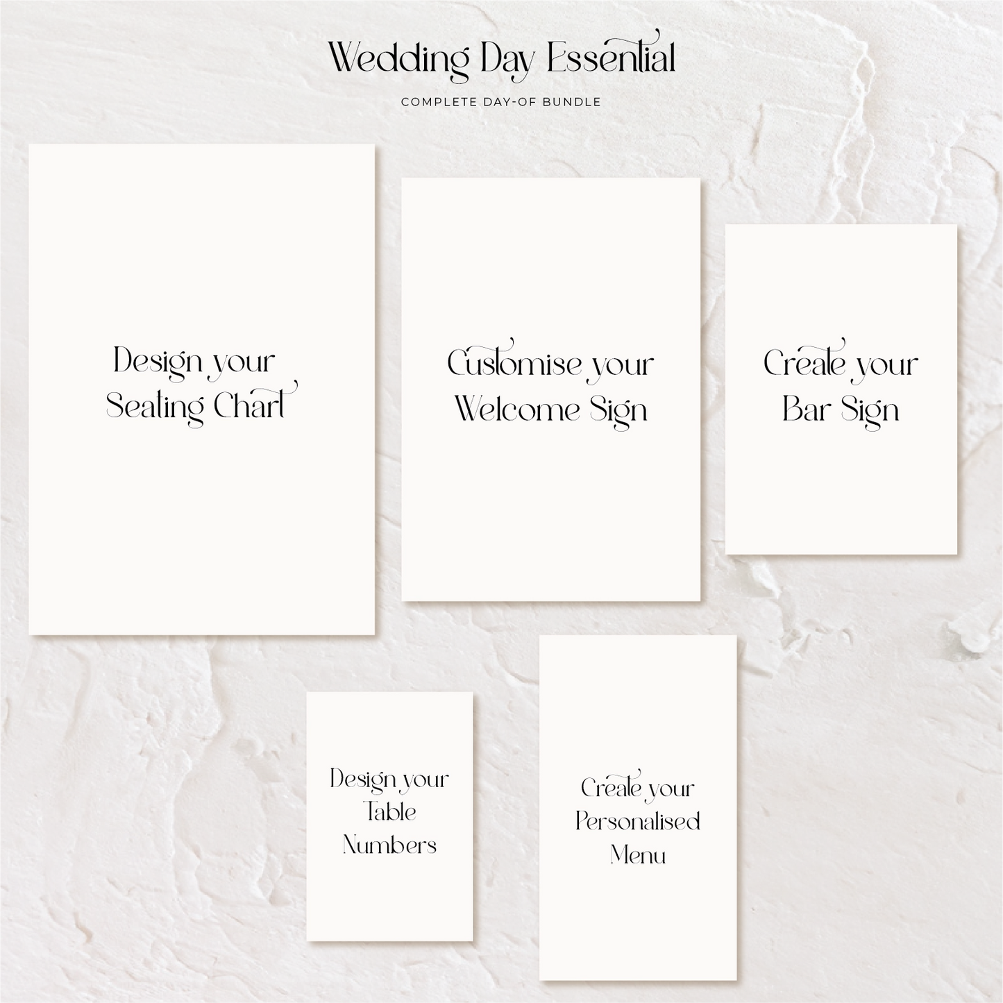 Wedding Day Essential Bundle