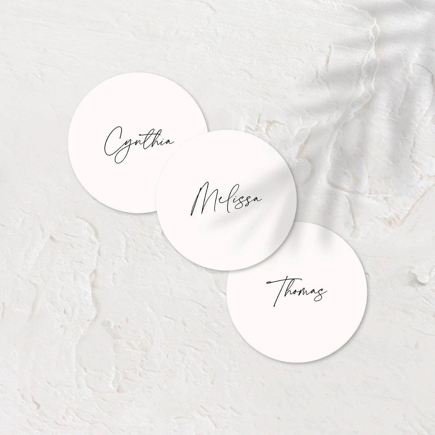 Charming Acrylic Coasters - Ariana 3 - Wedding Signs