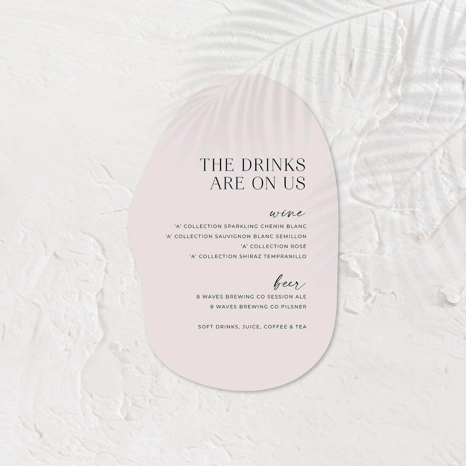 Charming Bar Sign - Josephine 7 - Wedding Signs
