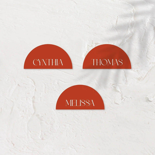 Chic Place Cards - Ariana 6 - Wedding Signs