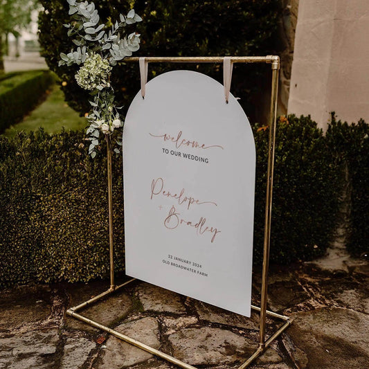 Chic Welcome Sign - Penelope - Wedding Signs