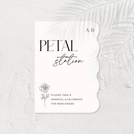 Classic Small Wedding Signs - Ariana 8 - Wedding Signs