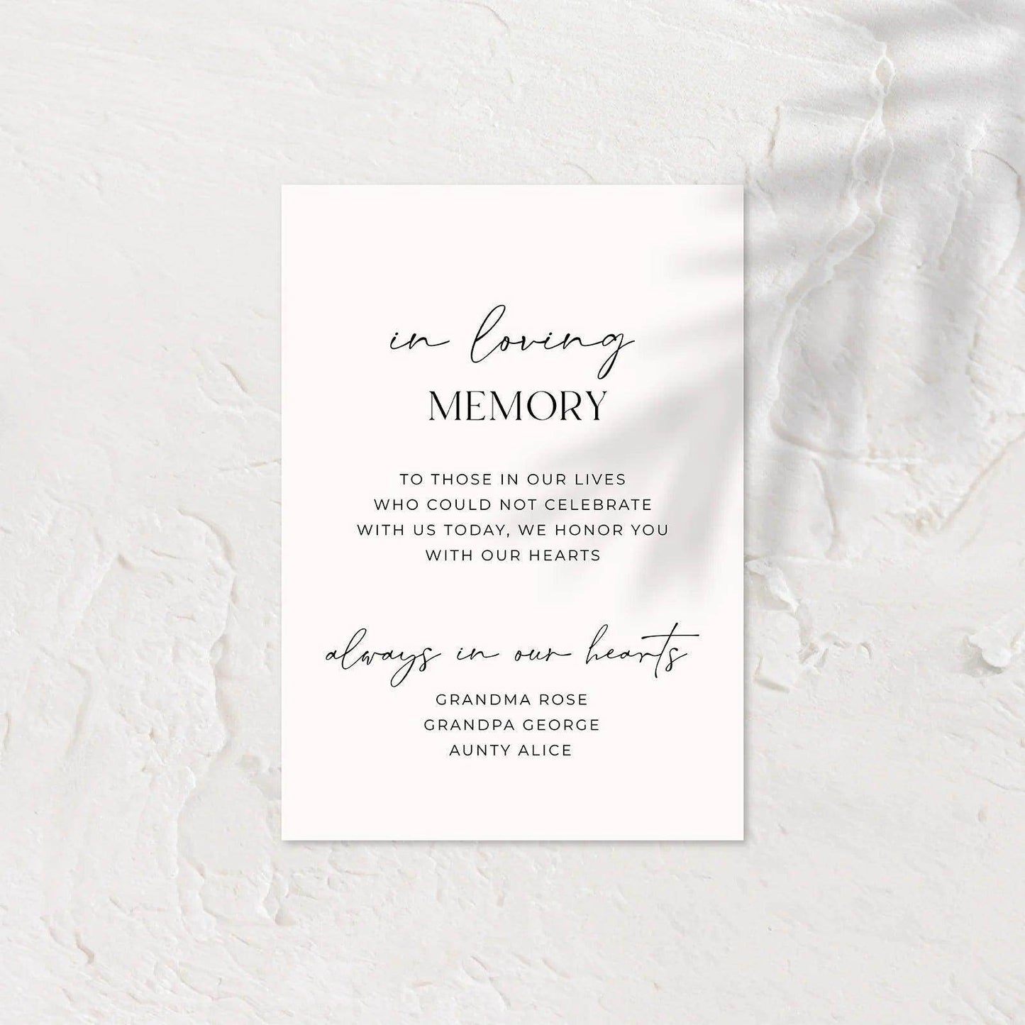 Classic Small Wedding Signs - Chloe 4 - Wedding Signs