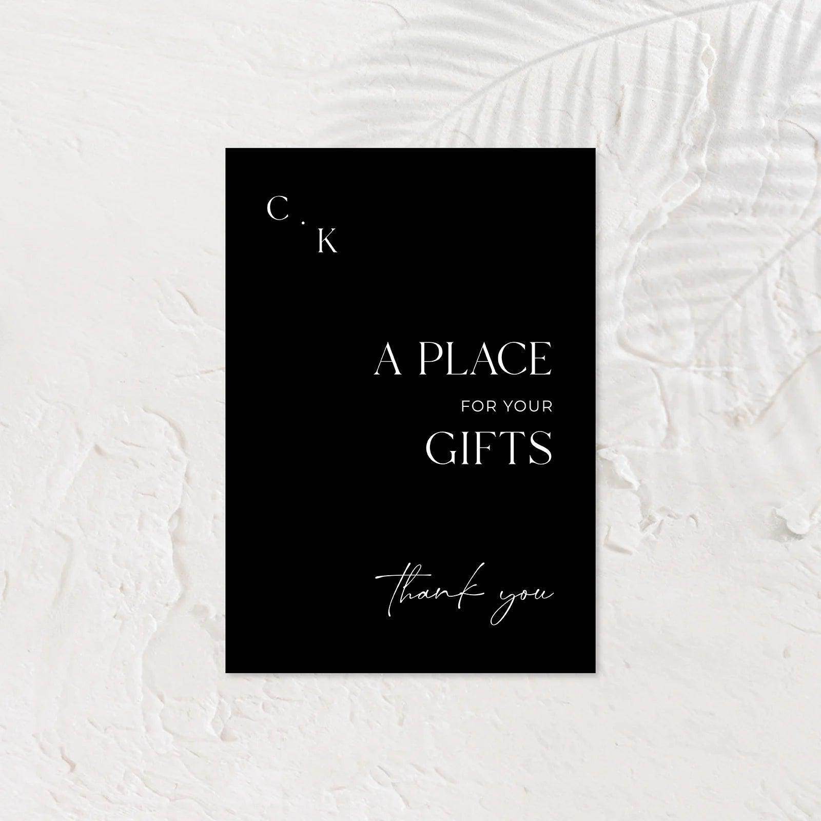 Classic Small Wedding Signs - Chloe 8 - Wedding Signs