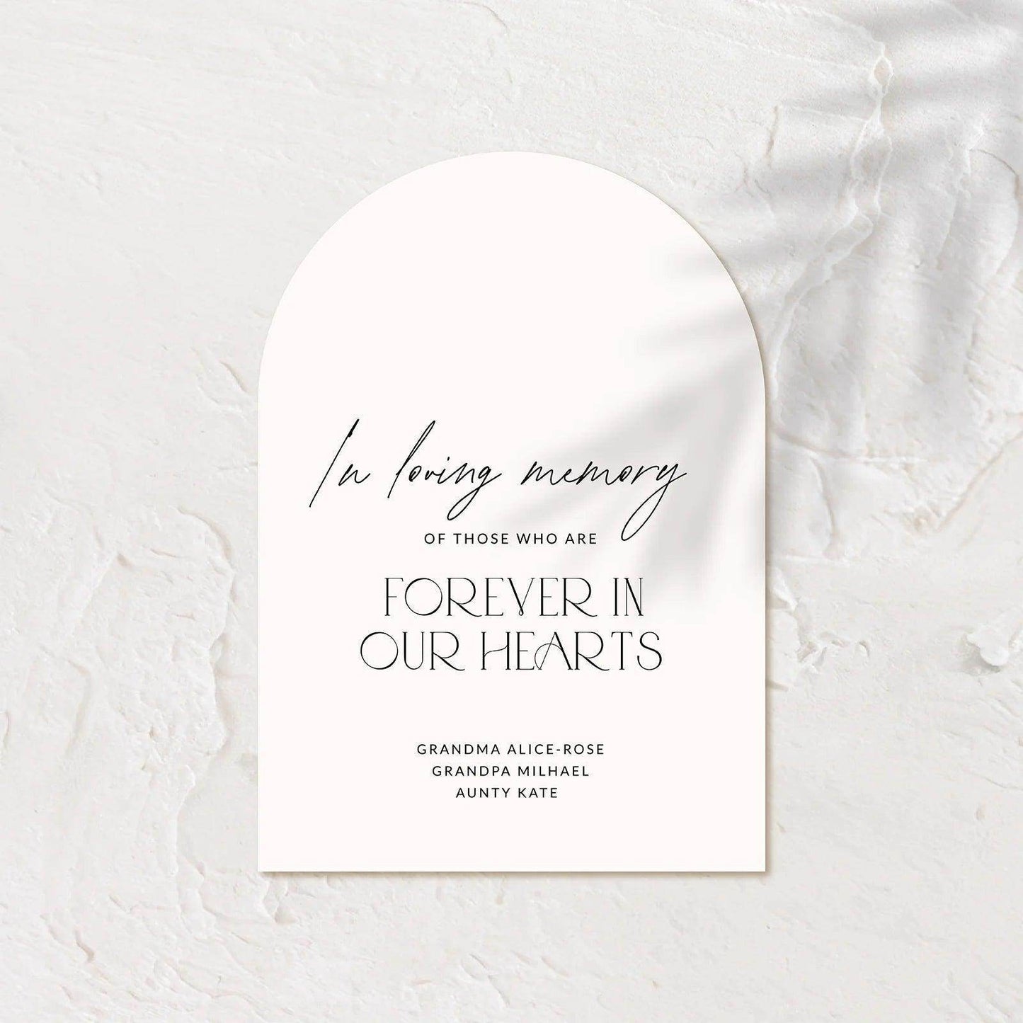 Classic Small Wedding Signs - Jessica 4 - Wedding Signs