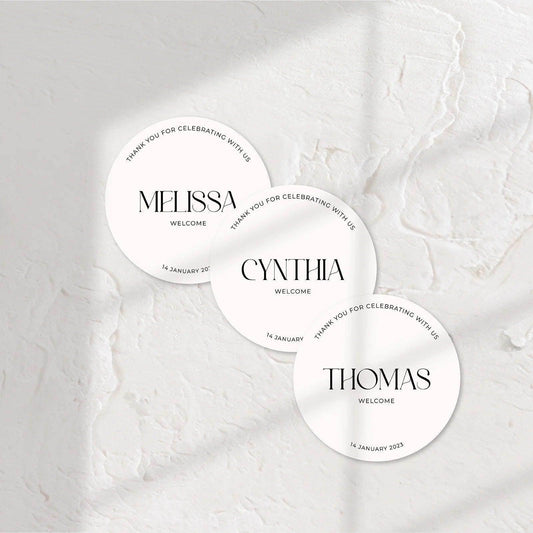 Elegant Place Cards - Ariana 5 - Wedding Signs