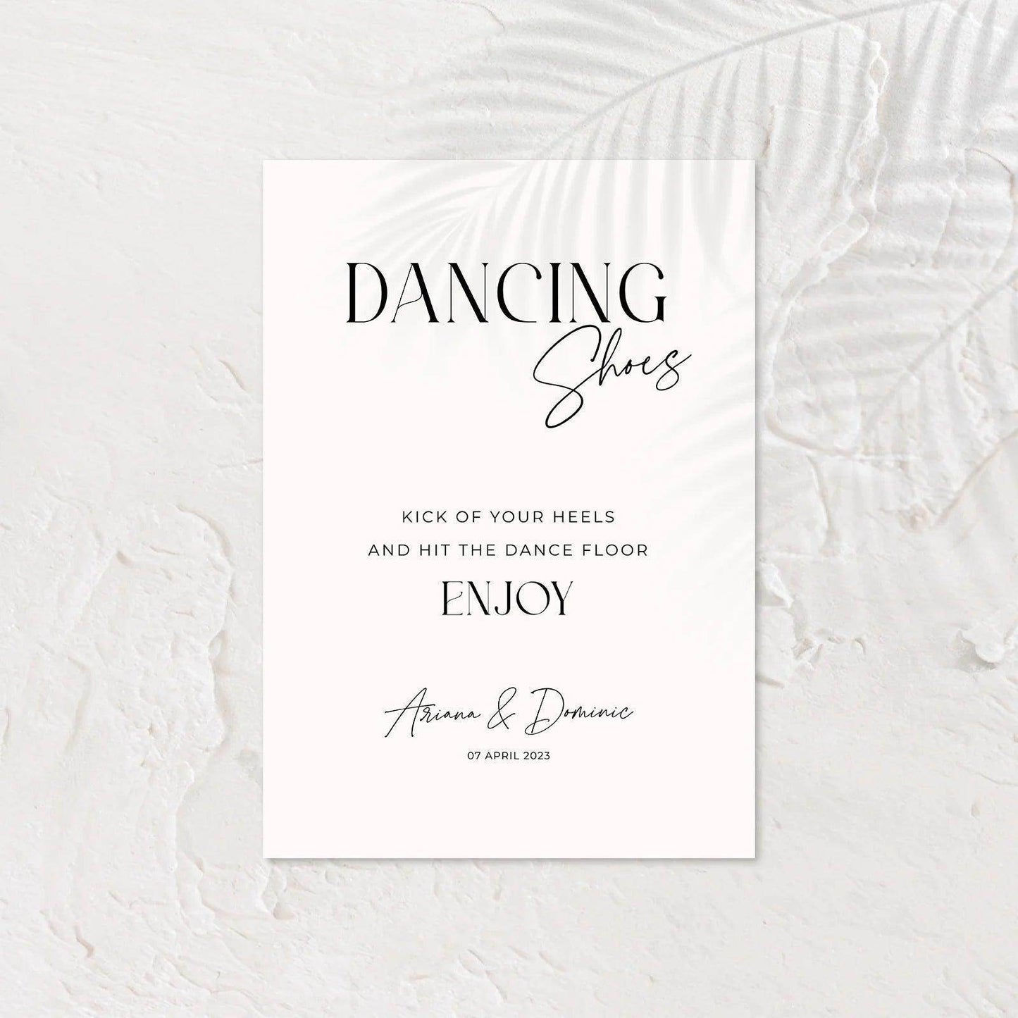Elegant Small Wedding Signs - Ariana 5 - Wedding Signs