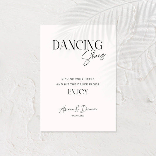 Elegant Small Wedding Signs - Ariana 5 - Wedding Signs