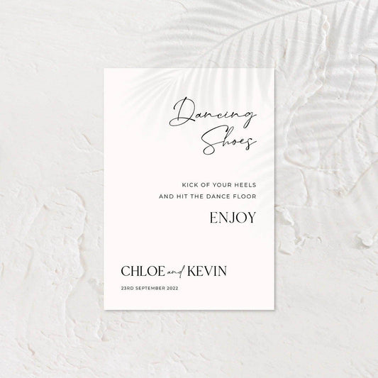 Elegant Small Wedding Signs - Chloe 5 - Wedding Signs