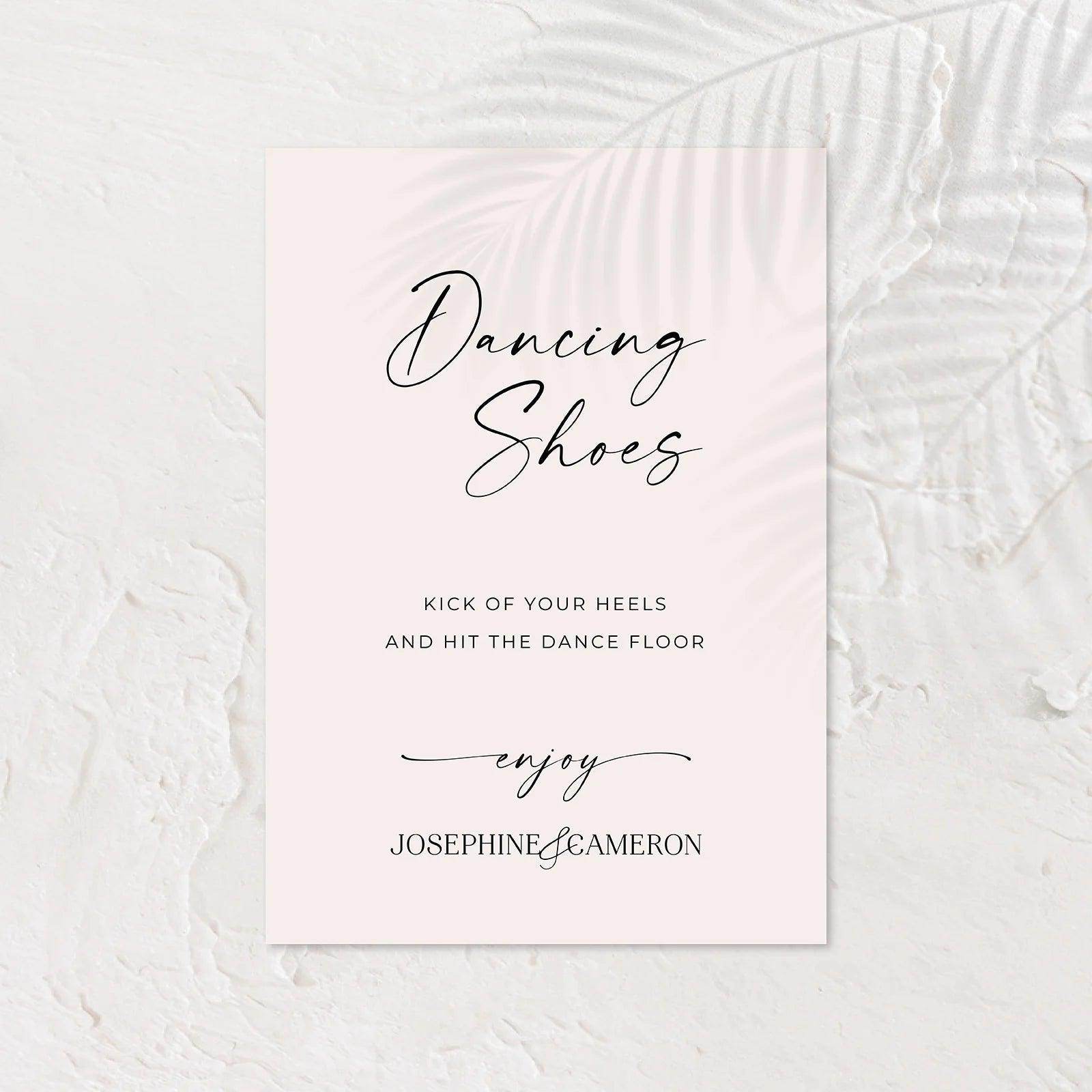 Elegant Small Wedding Signs - Josephine 5 - Wedding Signs