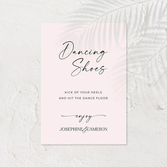Elegant Small Wedding Signs - Josephine 5 - Wedding Signs