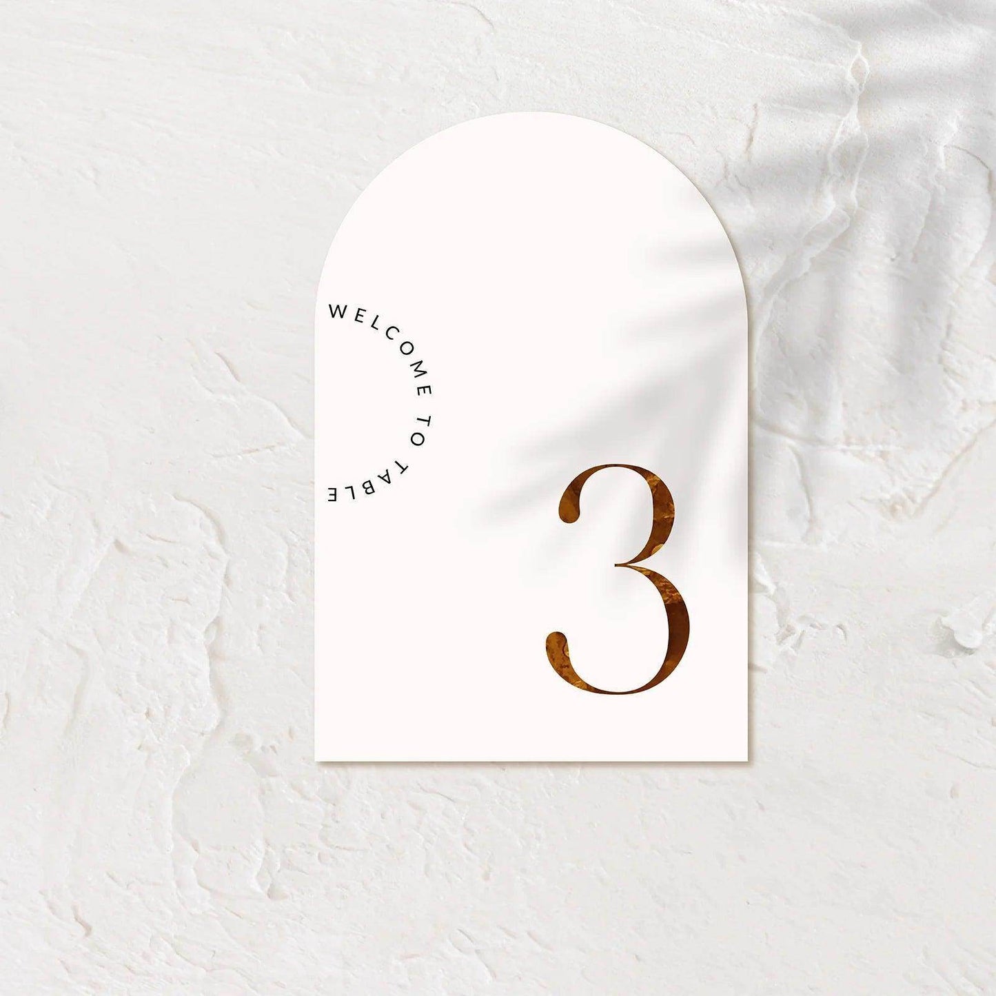 Elegant Table Numbers - Ariana 2 - Wedding Signs