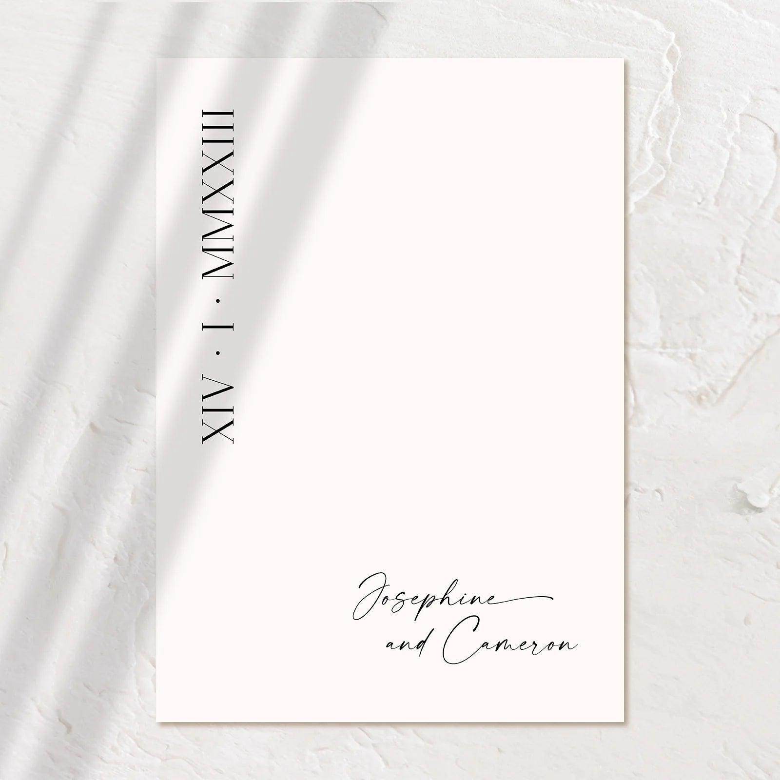 Elegant Wedding Welcome Sign - Josephine 5 - Wedding Signs