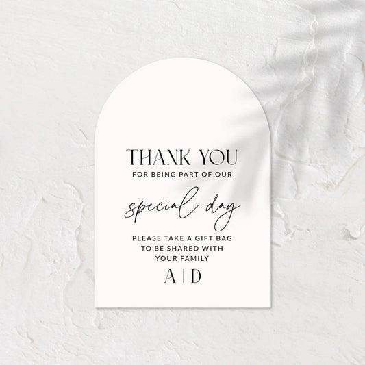 Lovely Small Wedding Signs - Ariana 9 - Wedding Signs