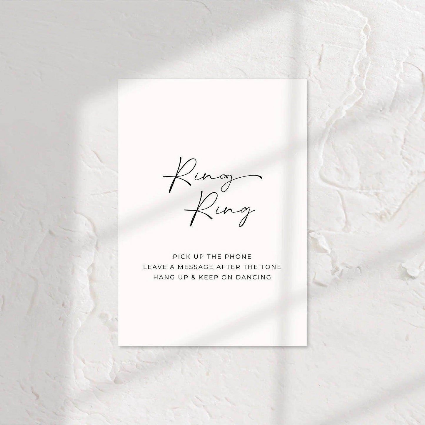 Lovely Small Wedding Signs - Chloe 3 - Wedding Signs