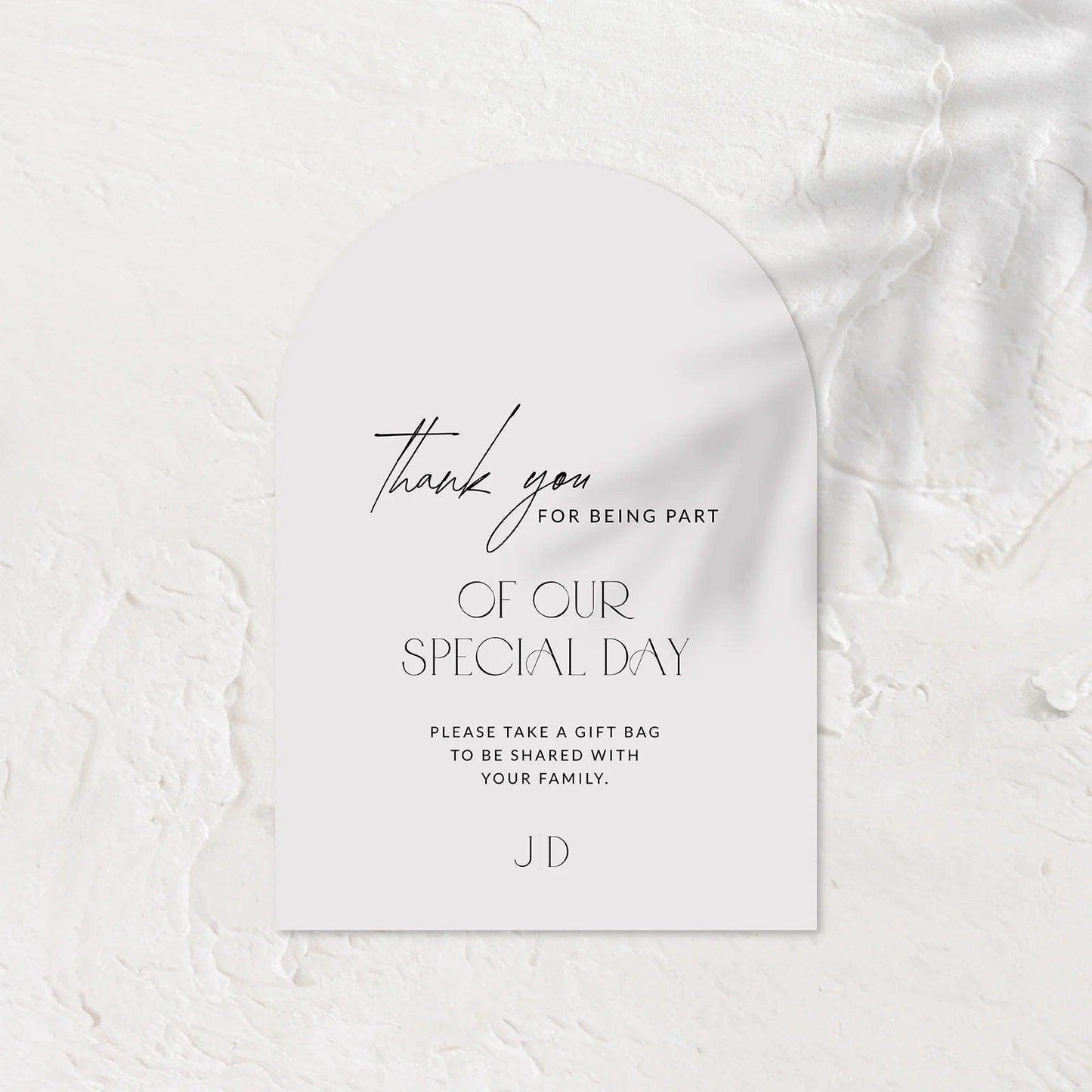 Lovely Small Wedding Signs - Jessica 9 - Wedding Signs