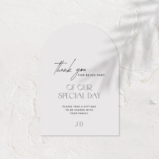 Lovely Small Wedding Signs - Jessica 9 - Wedding Signs
