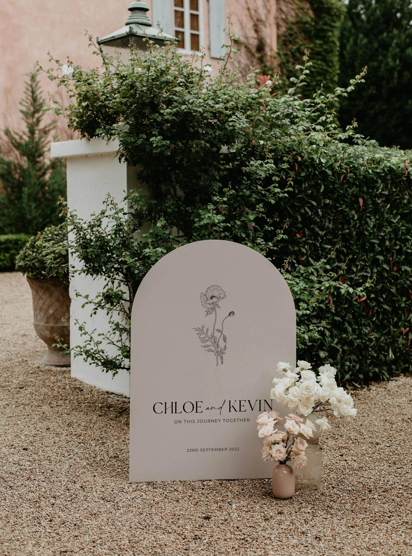 Modern Welcome Sign - Chloe 1 - Wedding Signs