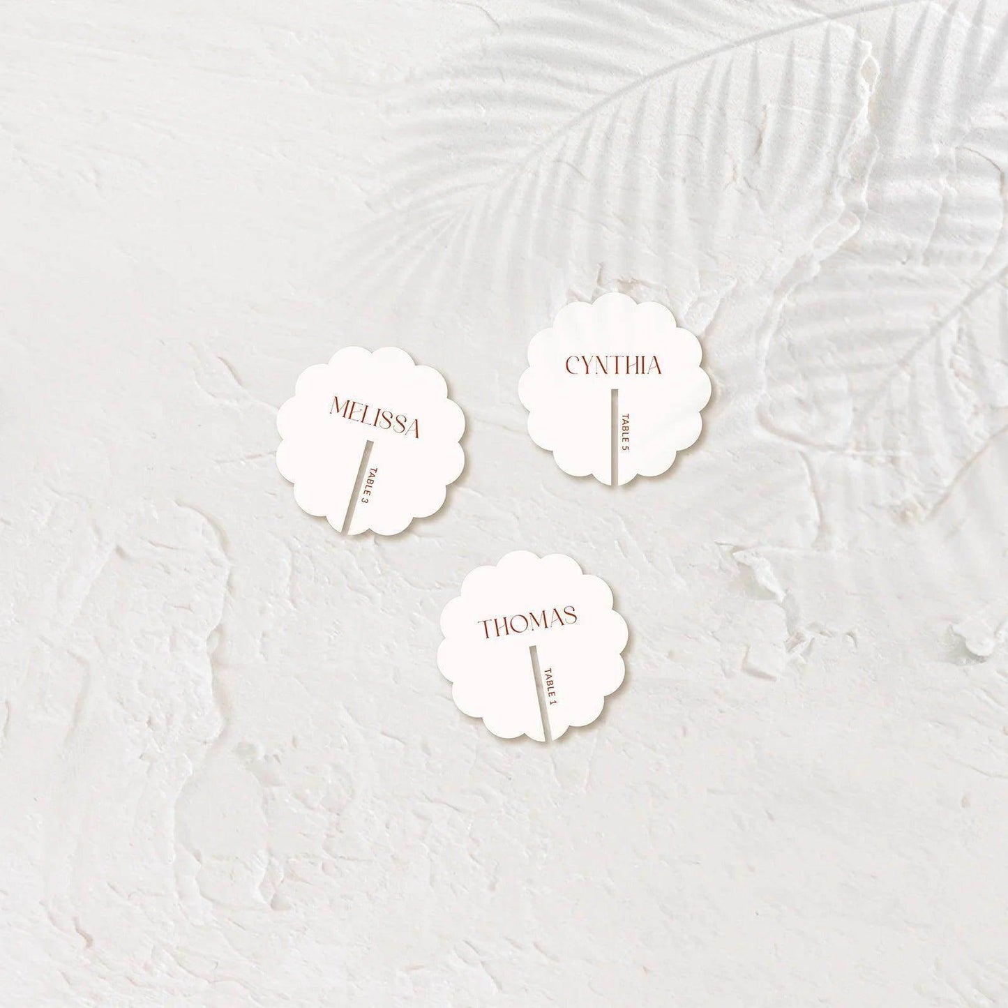 Sophisticated Acrylic Drinks Tag - Ariana 1 - Wedding Signs