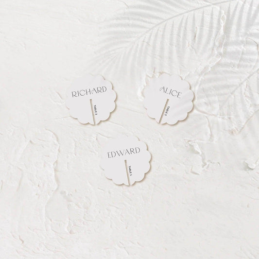 Sophisticated Acrylic Drinks Tag - Jessica 1 - Wedding Signs