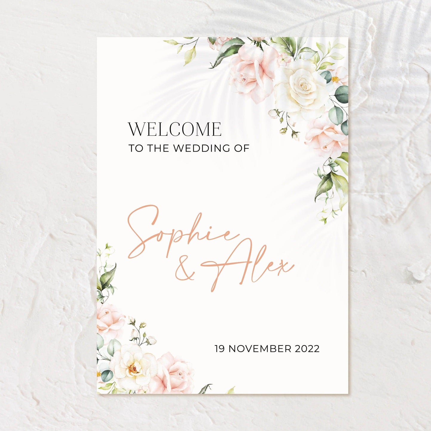 Sophisticated Welcome Sign - Sophie - Wedding Signs