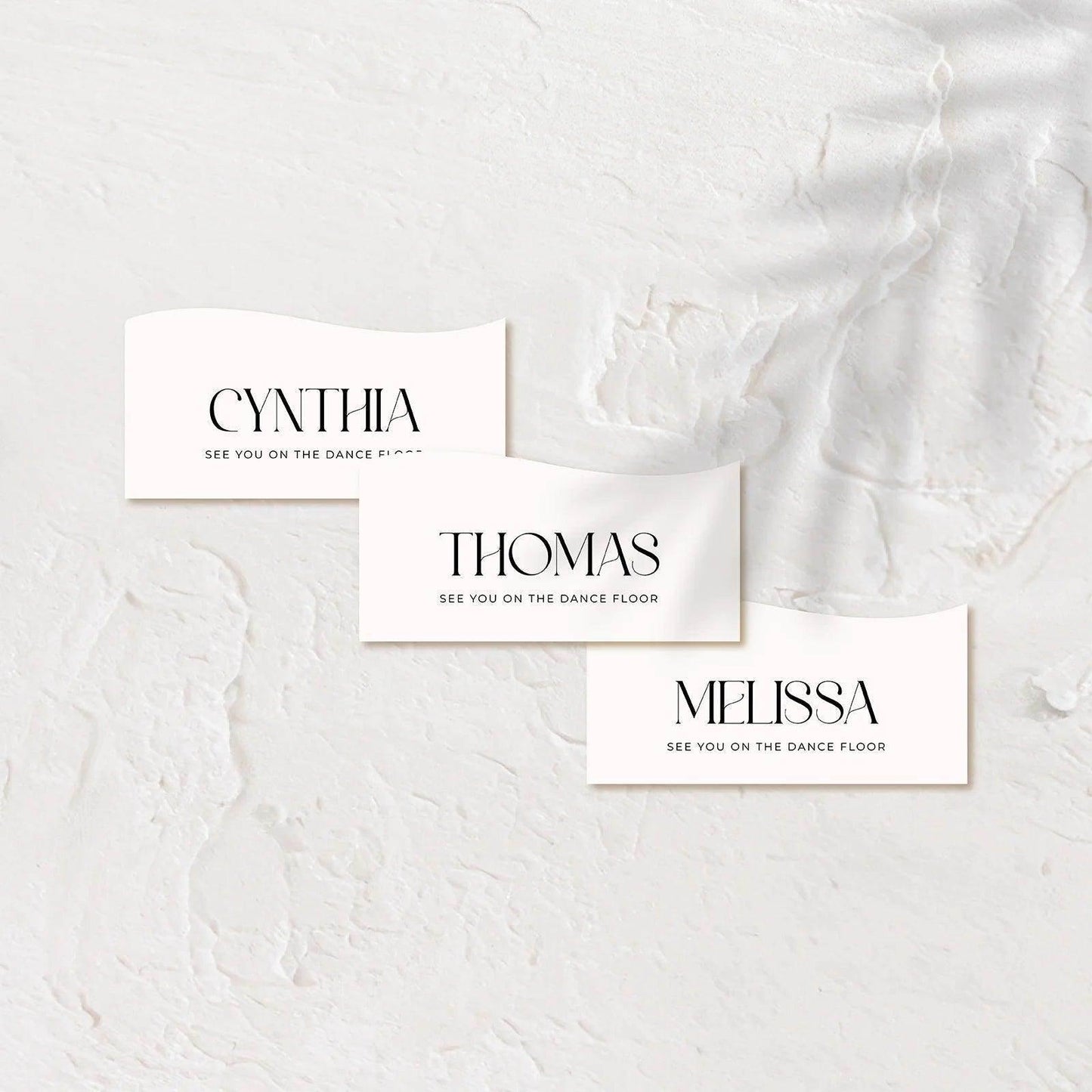 Stylish Place Cards - Ariana 2 - Wedding Signs