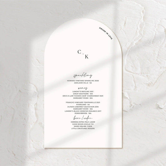 Timeless Bar Sign - Chloe 5 - Wedding Signs