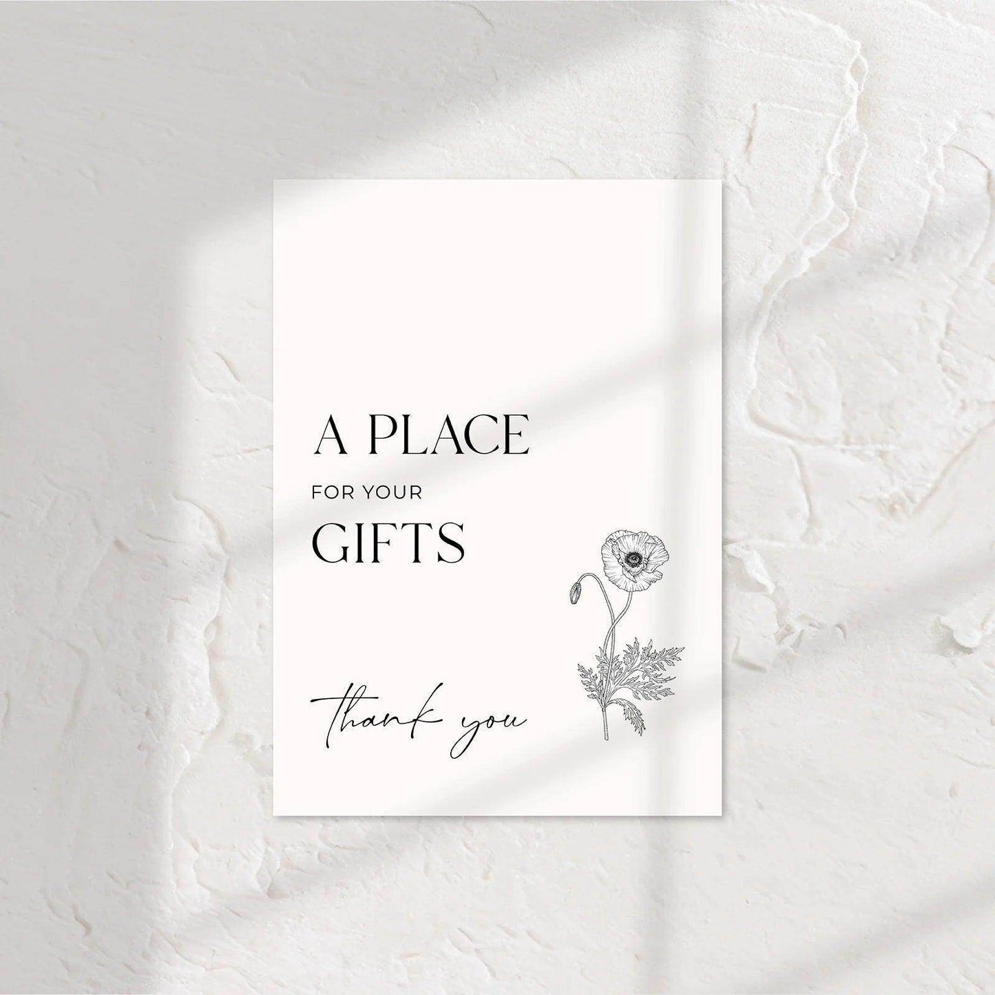 Timeless Small Wedding Signs - Chloe 6 - Wedding Signs