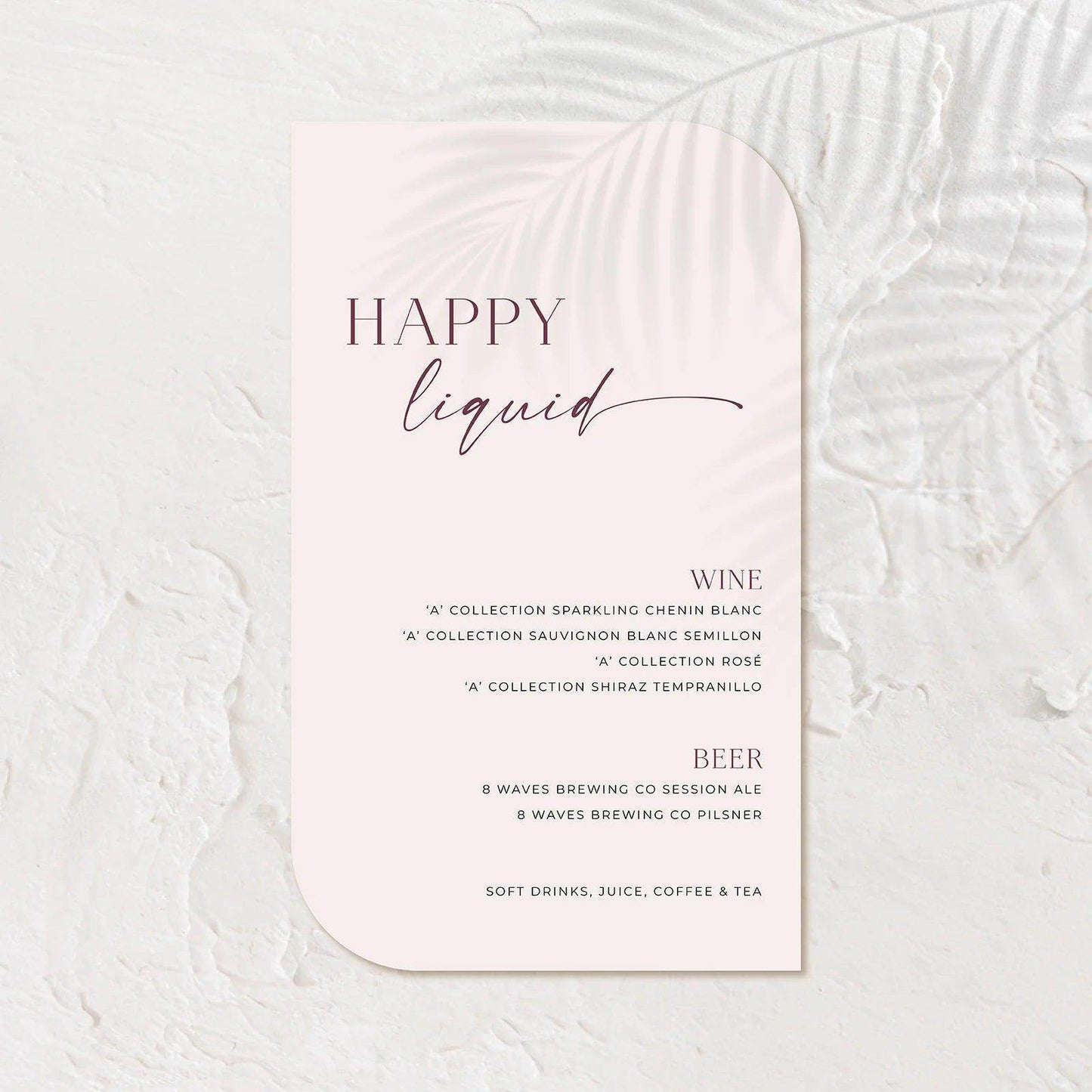 Trendy Bar Sign - Josephine 4 - Wedding Signs