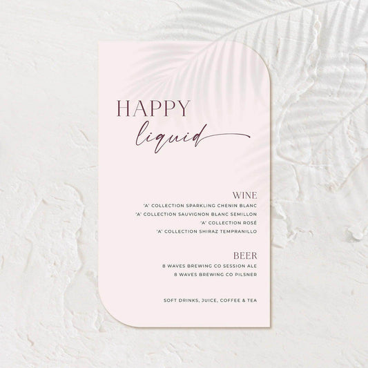 Trendy Bar Sign - Josephine 4 - Wedding Signs