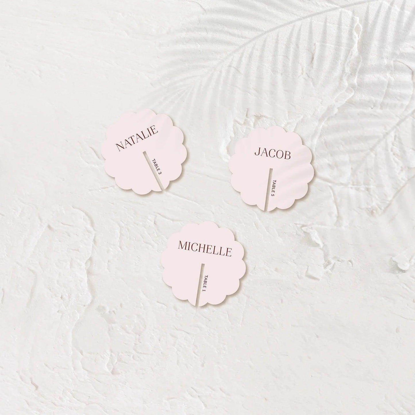 Unique Acrylic Drinks Tag - Josephine 1 - Wedding Signs