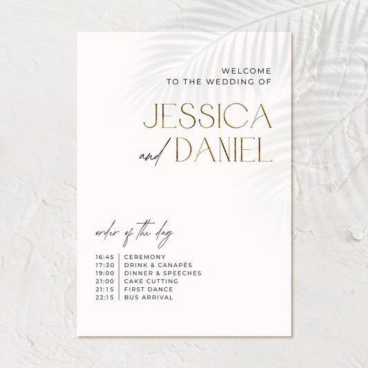 Unplugged Wedding Sign - Jessica - Wedding Signs