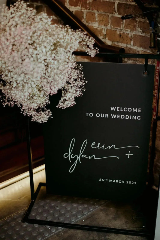 How to Choose the Perfect Wedding Sign