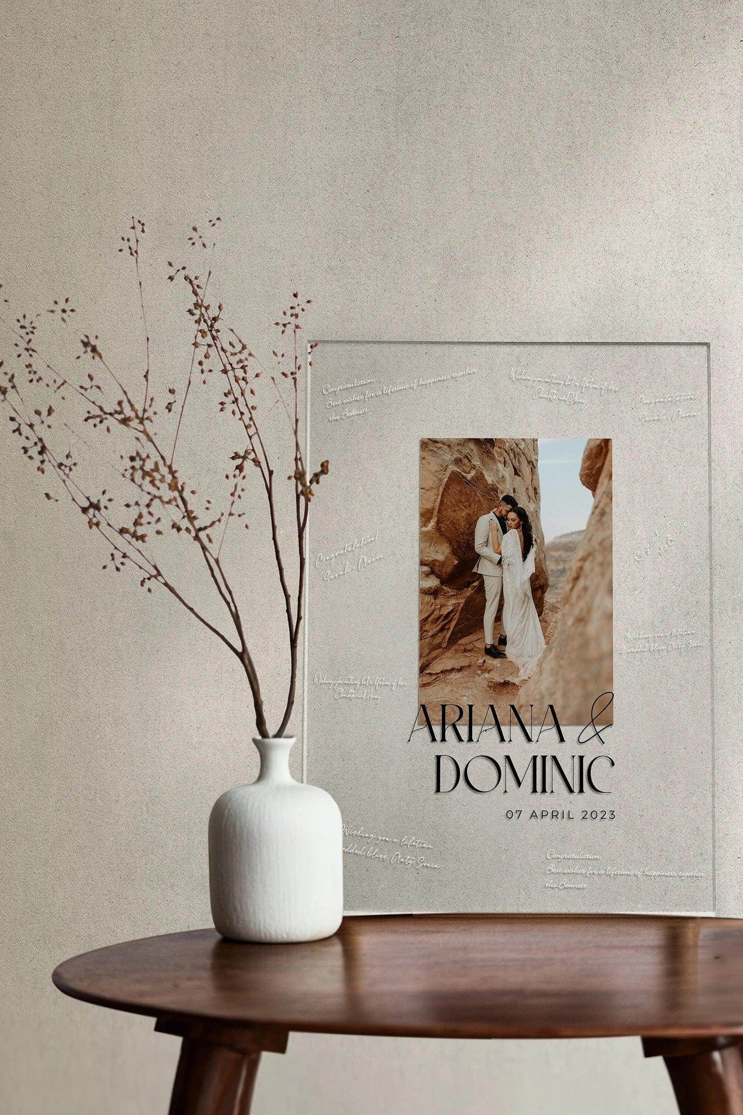 Acrylic Photo Sign