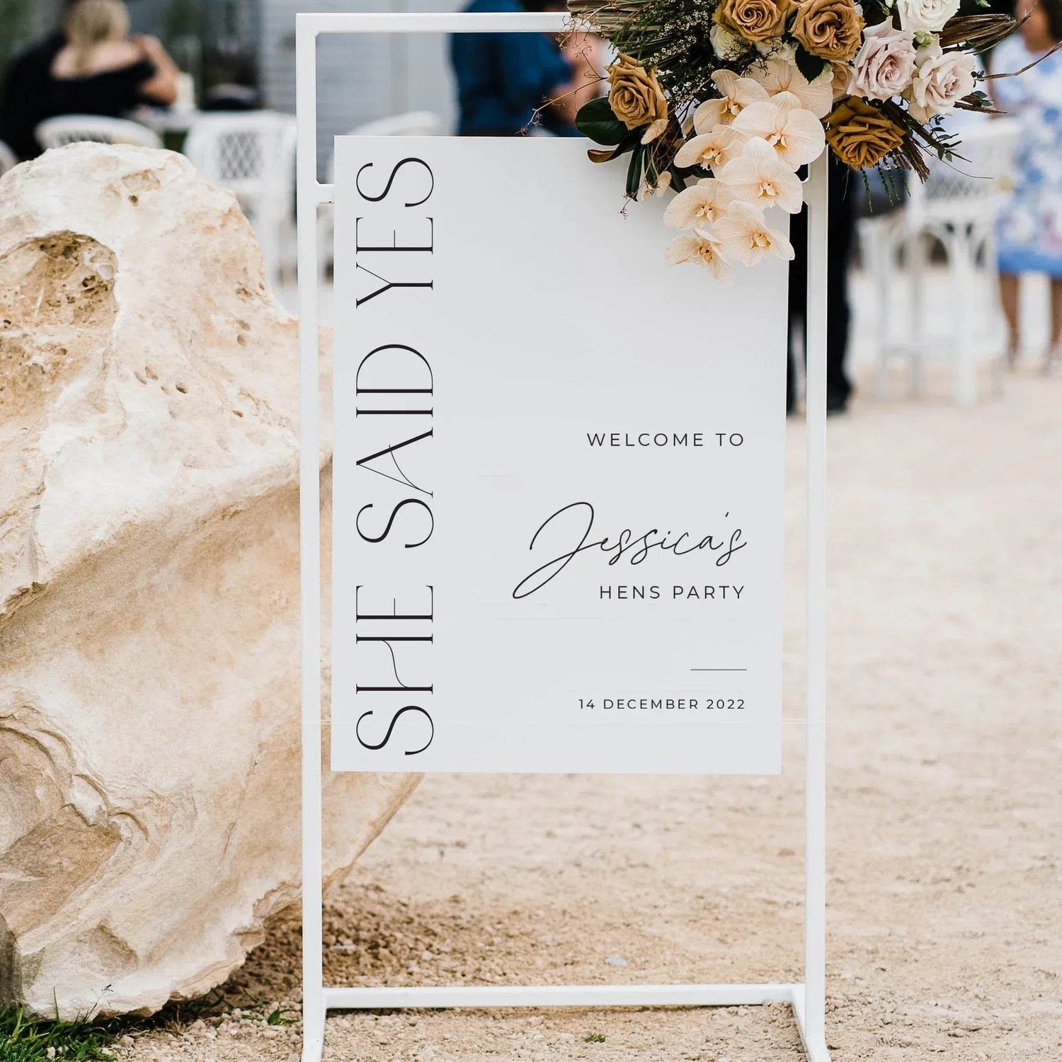 Bridal shower signs