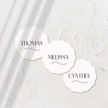 Elegant Acrylic Coasters - Ariana 2