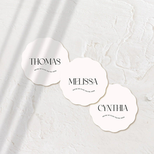 Elegant Acrylic Coasters - Ariana 2