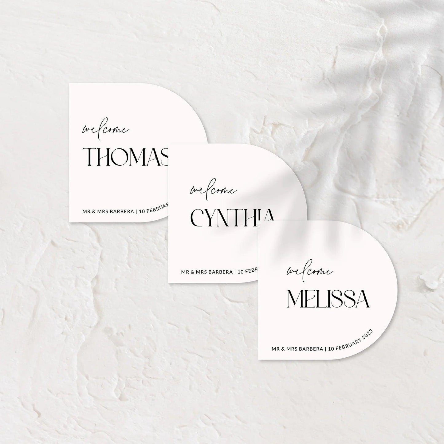 Personalised Acrylic Coasters - Ariana 1