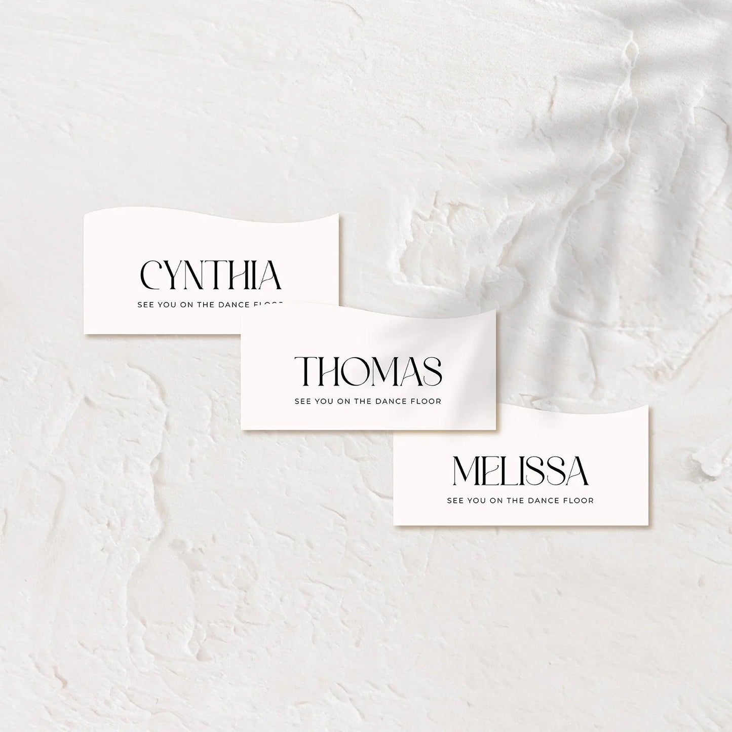 Stylish Place Cards - Ariana 2