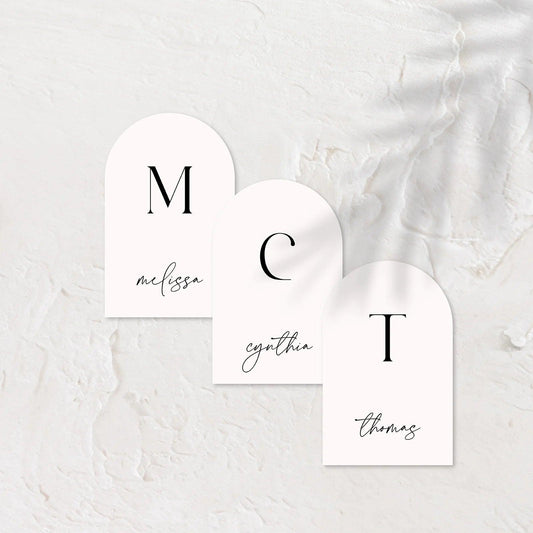 Chic Place Cards - Ariana 3