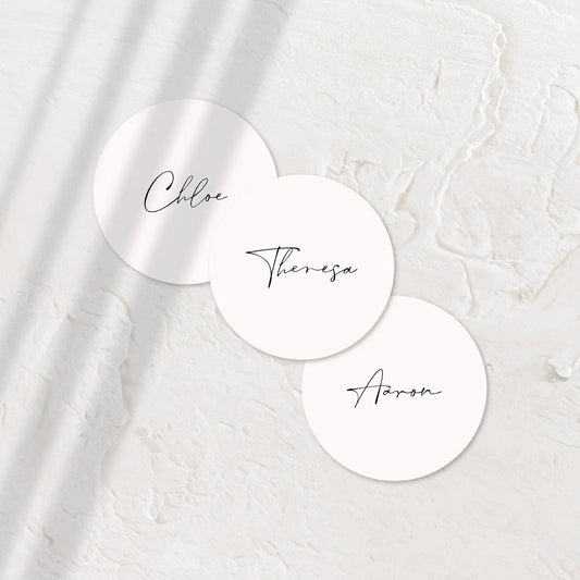 Elegant Acrylic Coasters - Chloe 2