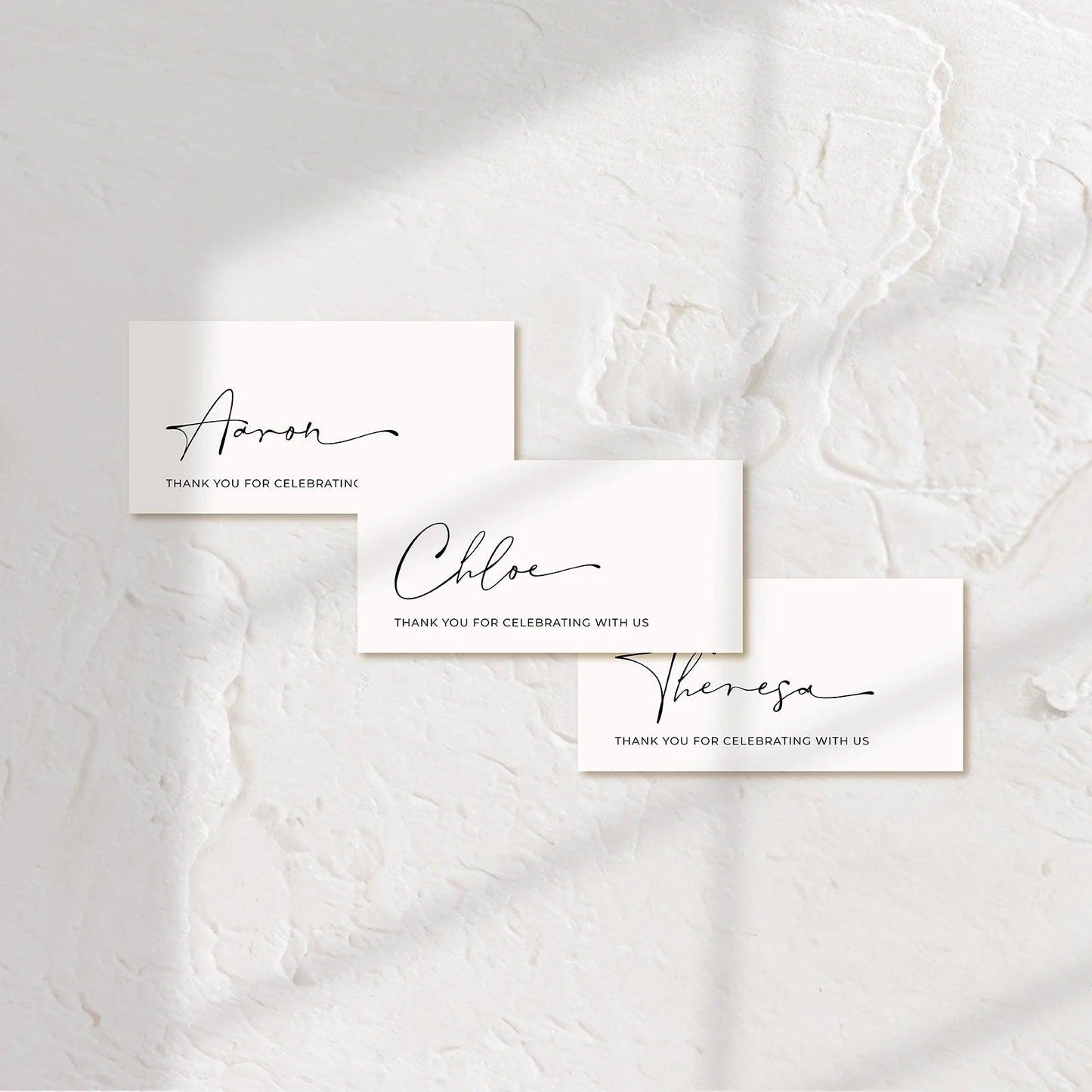 Modern Place Cards - Chloe 1