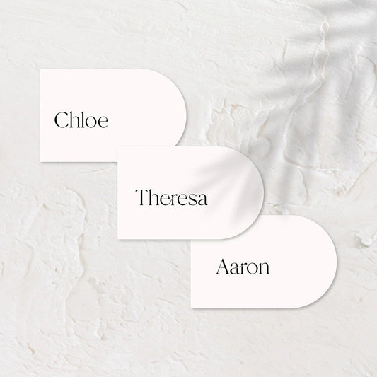 Stylish Place Cards - Chloe 3