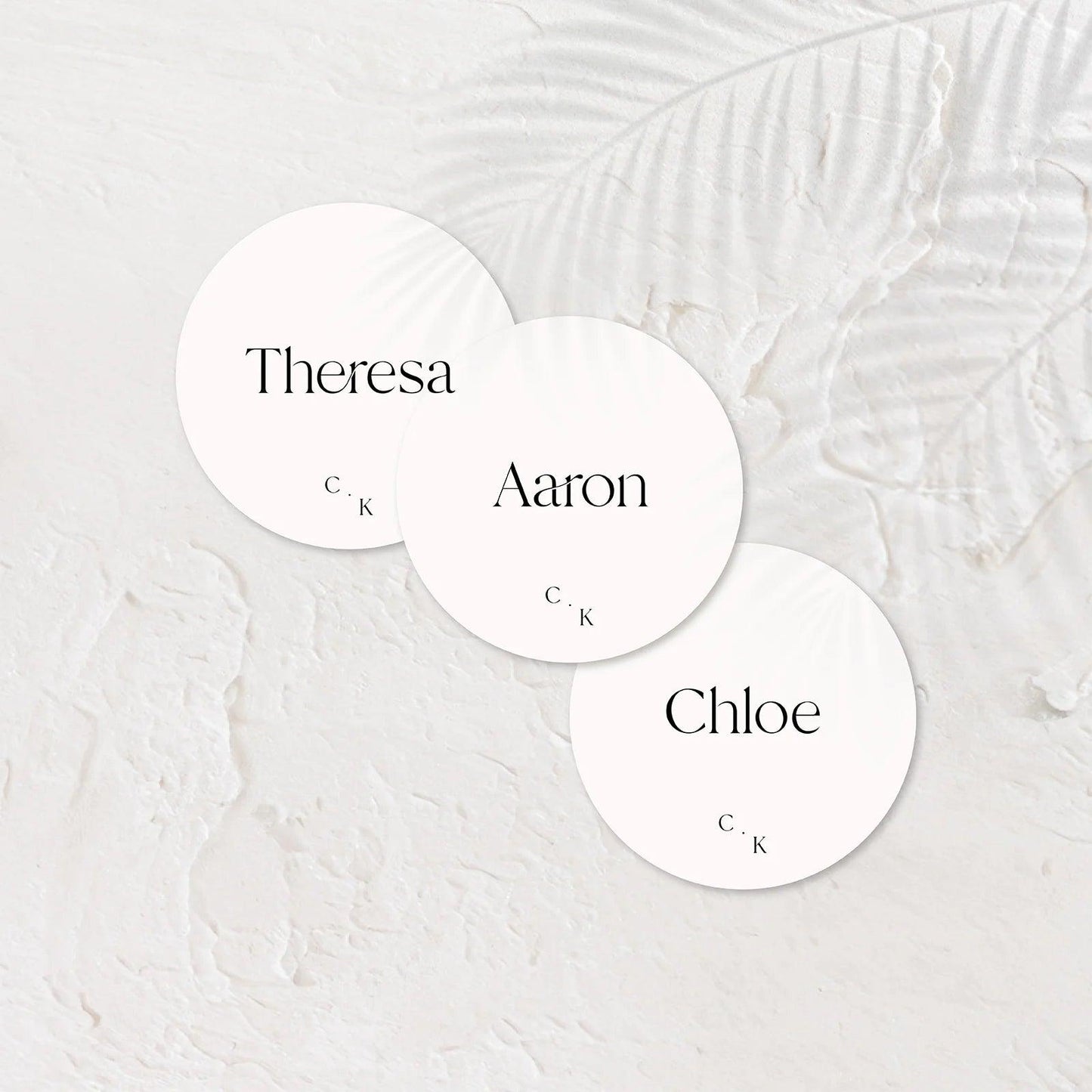 Trendy Place Cards - Chloe 4