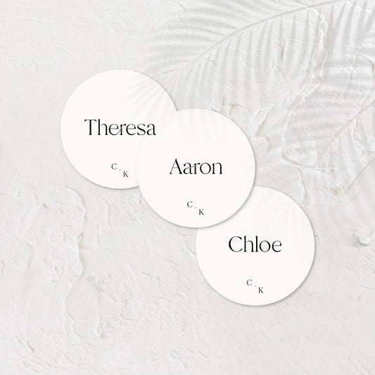 Trendy Place Cards - Chloe 4