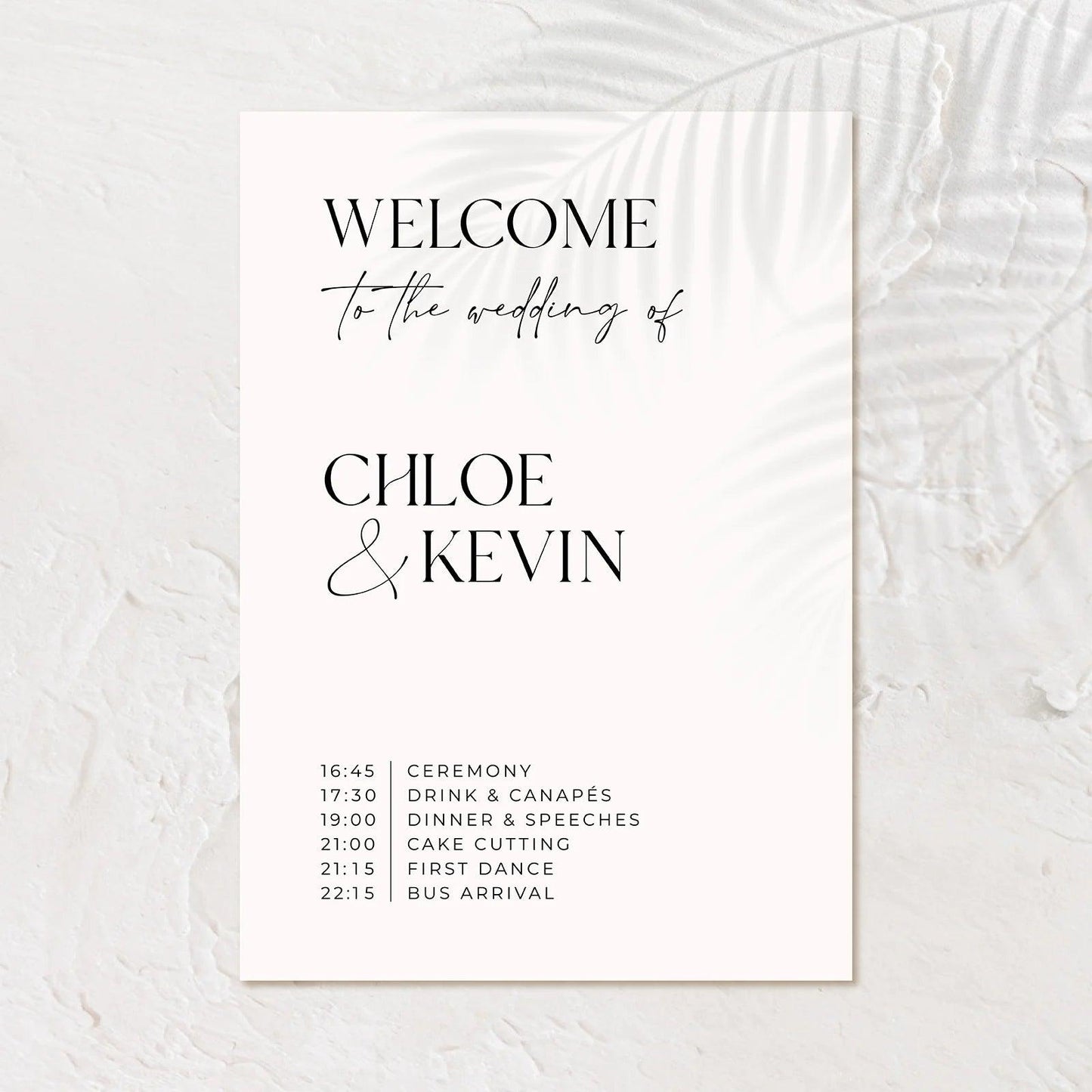 Chic Welcome Sign - Chloe 4