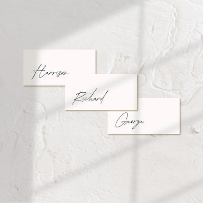 Modern Place Cards - Jessica 1