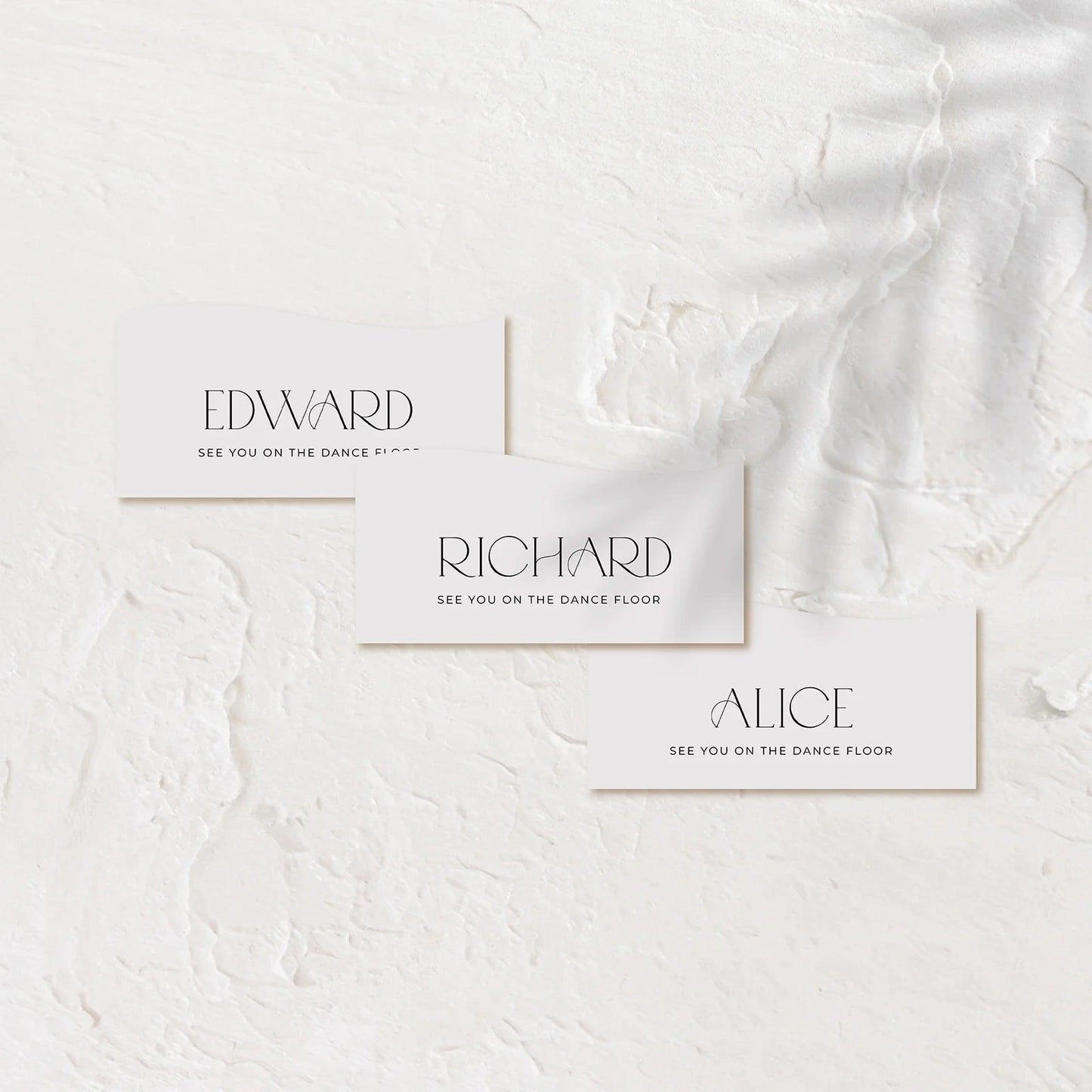 Stylish Place Cards - Jessica 2